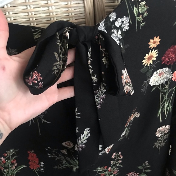 ZARA Trafaluc Collection~ Botanical Jumpsuit - Picture 4 of 7